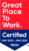 Great Place To Work Certified May 2023 - May 2024 INDIA.
